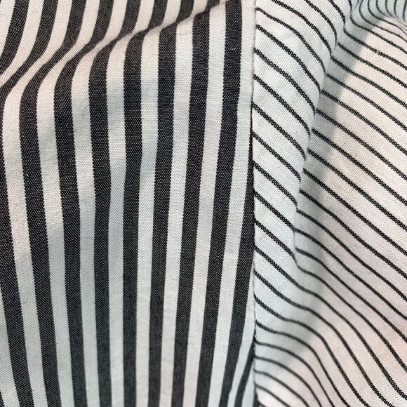 ANTHROPOLOGIE Silent Chaos Striped Wrap Tie Blouse - Picture 5 of 12